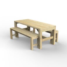 5013053208922 1 Forest Garden Dining Table Bench Garden Furniture Set.jpg
